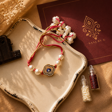 Load image into Gallery viewer, Evil Eye Rakhi Lumba