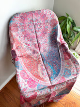 Load image into Gallery viewer, Kani Silk Dupatta - Pearl White Multi Mandala