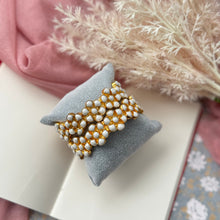 Load image into Gallery viewer, Serene Bloom - Pearl Bangle