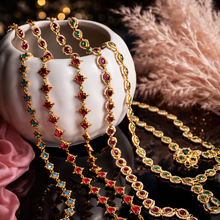 Load image into Gallery viewer, Naira — Kundan Waist Belt