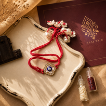 Load image into Gallery viewer, Evil Eye Rakhi Lumba