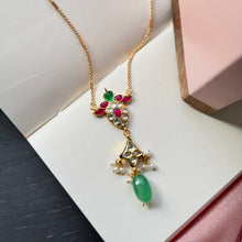 Load image into Gallery viewer, Minimal Kundan pendant