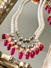 Load image into Gallery viewer, Ruby & Kundan