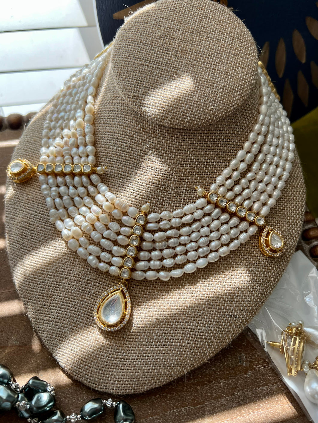 Rice Pearl Necklace