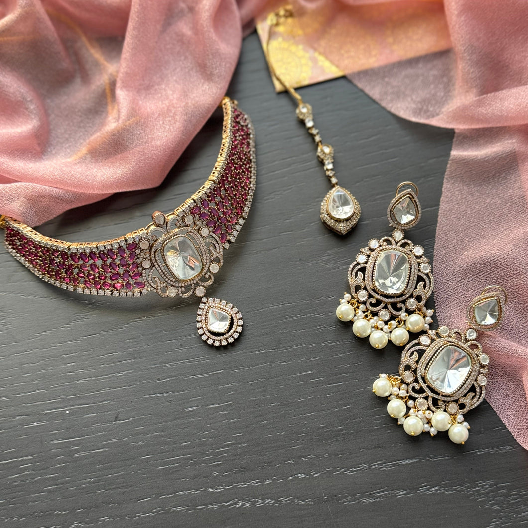 Ruby Victorian Choker