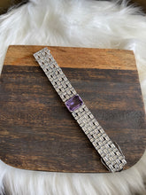 Load image into Gallery viewer, Amethyst CZ Bracelet
