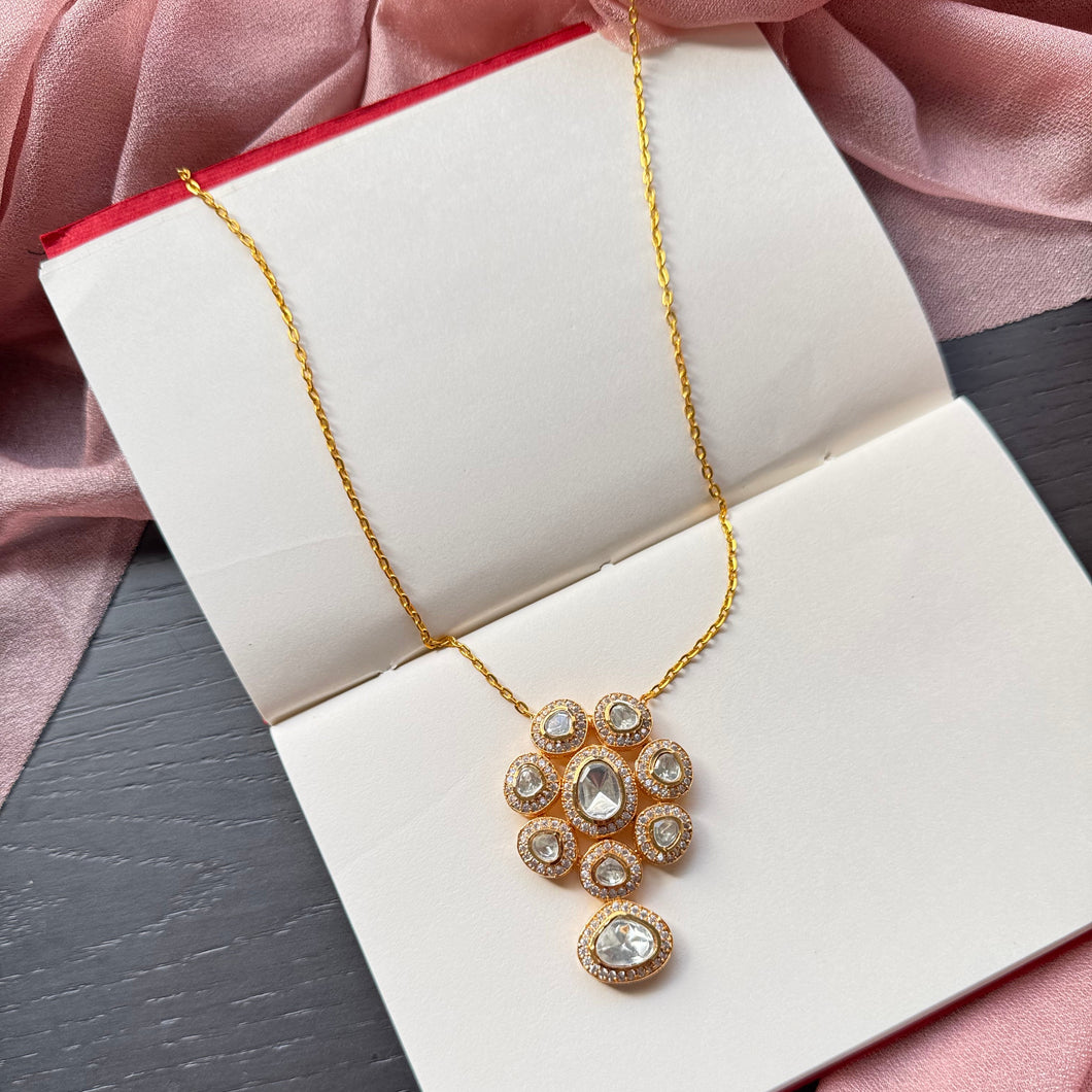 Blooming Elegance Rose Gold Pendant