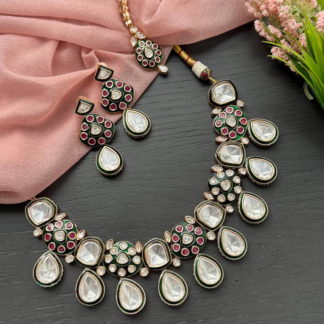 Adah Uncut Kundan Polki