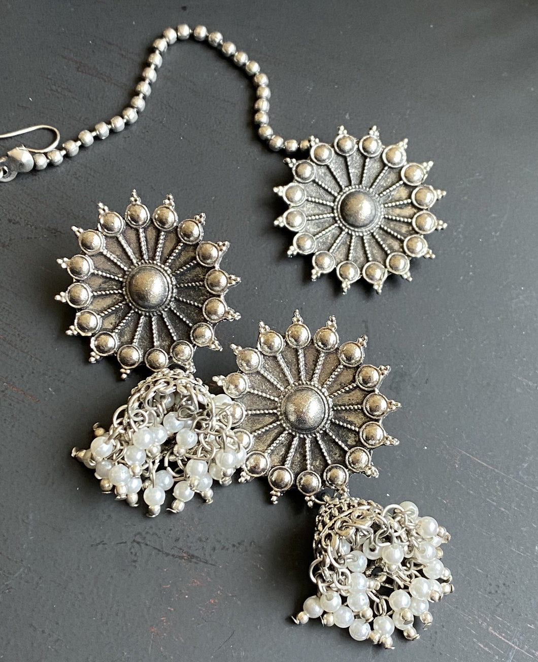 Jhumka Teeka Set