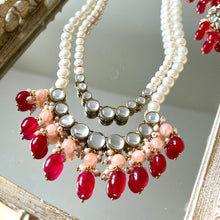 Load image into Gallery viewer, Ruby &amp; Kundan

