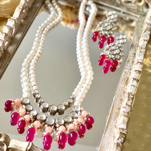 Load image into Gallery viewer, Ruby &amp; Kundan
