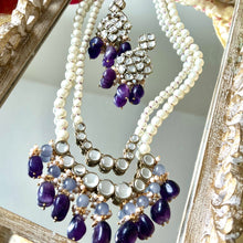 Load image into Gallery viewer, Amethyst &amp; Kundan
